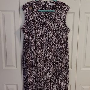 Calvin Klein plus size sleeveless dress